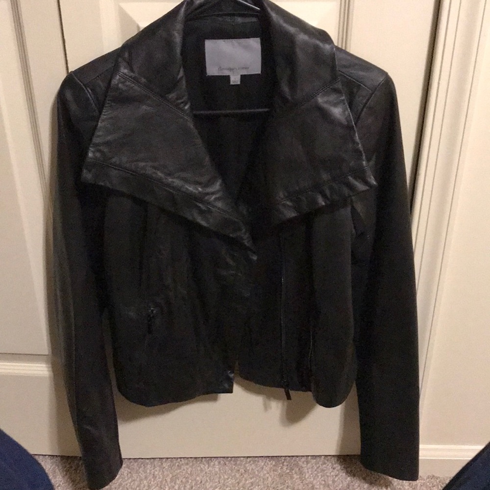 Leather jacket